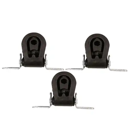 3x Halter Auspuff Gummihalter AUDI A3 8L SEAT IBIZA 2 LEON VW GOLF 3 4 POLO T4