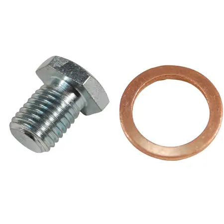 &Ouml;lablassschraube + Dichtring f&uuml;r BMW E81-88 E36 E46 E90-93 E34 E39 E60 E61 uvm.