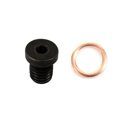 &Ouml;lablassschraube + Dichtring M14x1,5mm L&auml;nge 12 mm f&uuml;r AUDI PORSCHE SEAT VW