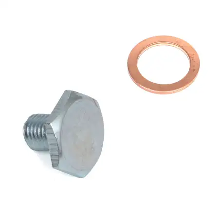 &Ouml;lablassschraube + Dichtring M10x1,25 L&auml;nge 13 mm f&uuml;r CITROEN PEUGEOT