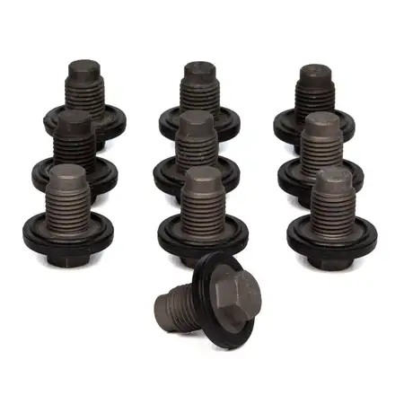 10x &Ouml;lablassschraube Verschlussschraube M14x1,5 L&auml;nge 20 mm f&uuml;r MINI R50 R53 R52
