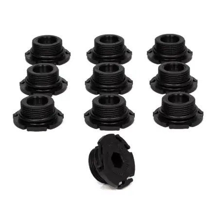 10x &Ouml;lablassschraube Verschlussschraube &Ouml;lwanne M24x1.5 L&auml;nge 12 mm f&uuml;r BMW