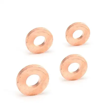 4x Dichtung Dichtring f&uuml;r Einspritzd&uuml;se Einspritzventil f&uuml;r PEUGEOT 1981.73
