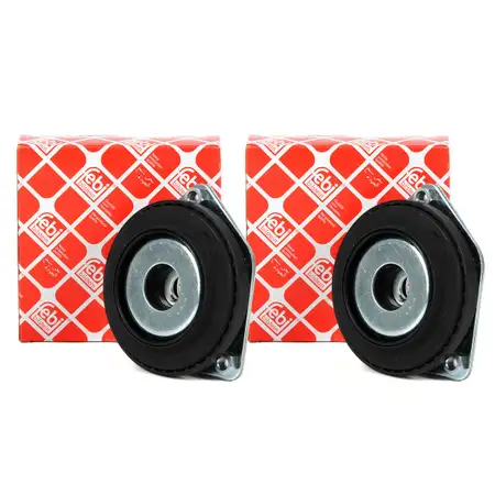 2x FEBI Federbeinlager + Kugellager MERCEDES A-KLASSE W169 B-KLASSE W245 vorne