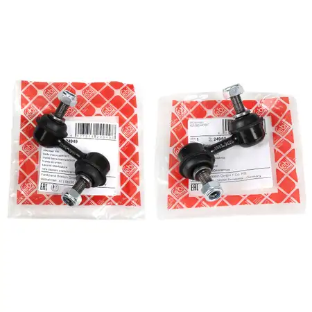 2x FEBI Koppelstange f&uuml;r HONDA CIVIC VII CR-V II FR-V (BE) STREAM (RN) vorne