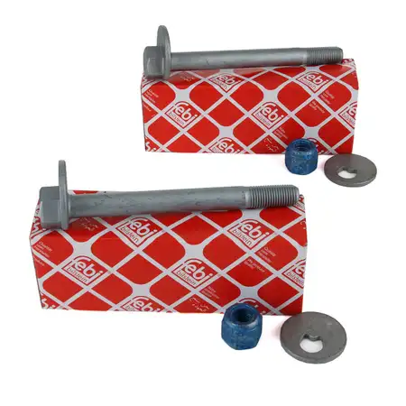 2x FEBI Montagesatz Querlenker Lenker MERCEDES 190 W201 E-KLASSE W124 R129 vorne