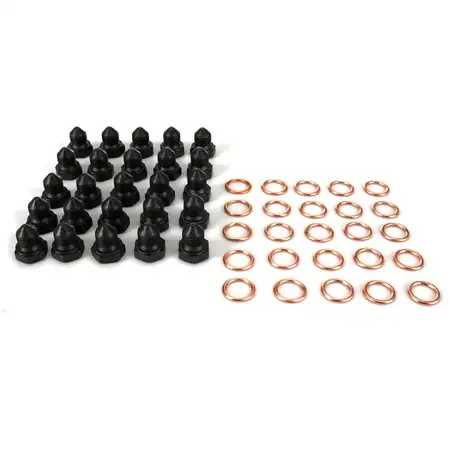 25x FEBI &Ouml;lablassschraube 03272 + Dichtring M14x1,5mm f&uuml;r AUDI SEAT SKODA VW