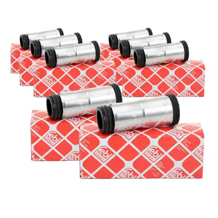 8x FEBI Steckerh&uuml;lse Z&uuml;ndanlage BMW E60 E61 E63 E64 E65 E66 E67 X5 E53 E70 33028