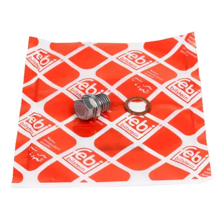 FEBI 12341 &Ouml;lablassschraube Verschlussschraube &Ouml;lwanne M12x1,5mm MERCEDES-BENZ