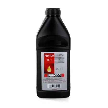 FERODO FBX100 Bremsfl&uuml;ssigkeit Kupplungsfl&uuml;ssigkeit DOT 4 - 1 Liter