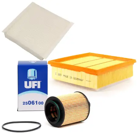 Inspektionskit Filterpaket Filterset f&uuml;r Fiat Doblo Linea 1.6D Multijet 90-105PS