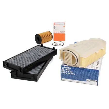 Filterpaket Filterset f&uuml;r BMW X5 F15 F85 X6 F16 F86 xDrive50i 449 PS