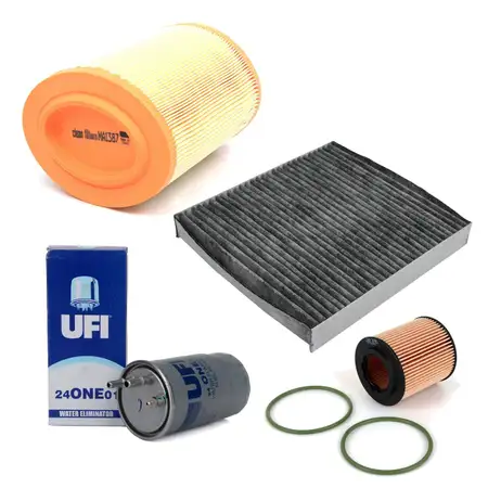 Inspektionskit Filterpaket Filterset ALFA ROMEO 159 (939) 1.9 JTDM 115-150 PS