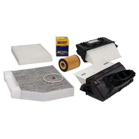 Inspektionskit Filterpaket f&uuml;r MERCEDES-BENZ E-KLASSE W213 S213 E350d 258 PS