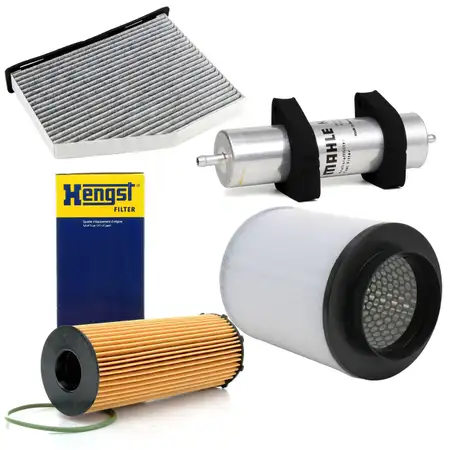 Inspektionskit Filterpaket Filterset f&uuml;r AUDI A8 (4H) 4.2 TDI quattro 351/385 PS