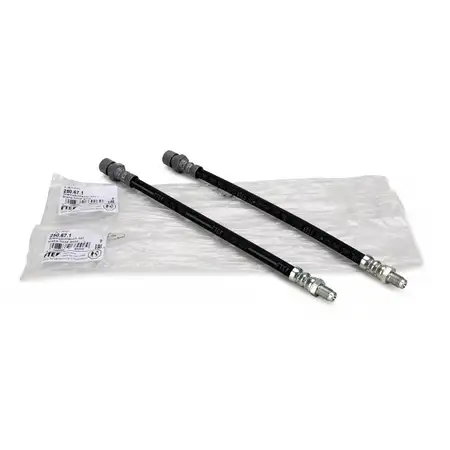 2x FTE 250.67.1 Bremsschlauch f&uuml;r PORSCHE 928 4.5 241 PS bis 12.1979 hinten