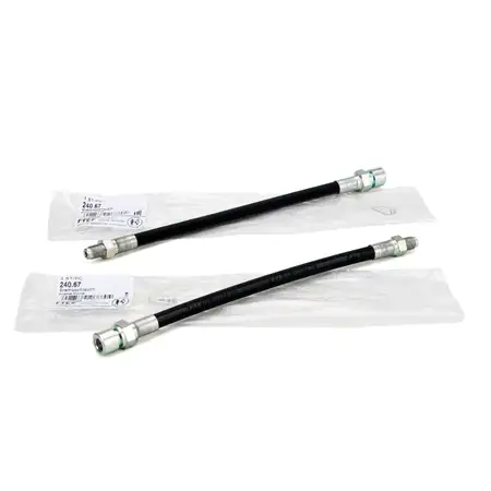 2x FTE Bremsschlauch f&uuml;r PORSCHE 356 B 1600 01.1960-12.1962 + C 1600 / SC hinten