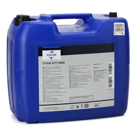 FUCHS Getriebe&ouml;l Automatikgetriebe&ouml;l TITAN ATF 6008 - 20L 20 Liter