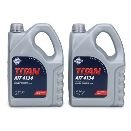 FUCHS Getriebe&ouml;l Automatikgetriebe&ouml;l TITAN ATF 4134 8L 8 Liter MB 236.14