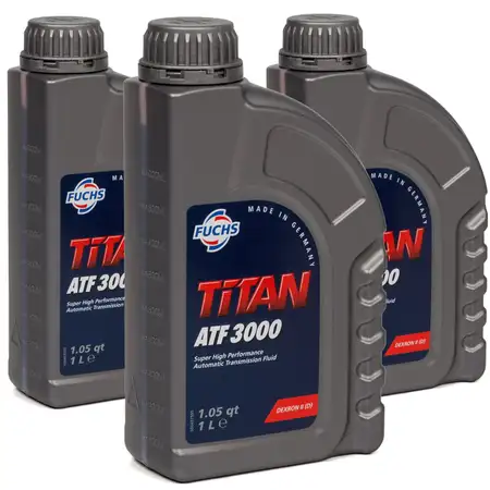 FUCHS Getriebe&ouml;l Automatik&ouml;l Automatikgetriebe&ouml;l TITAN ATF 3000 3 Liter
