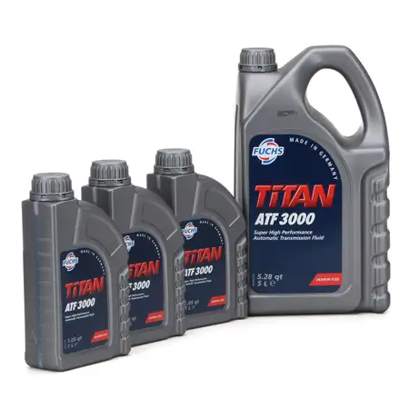 FUCHS Getriebe&ouml;l Automatik&ouml;l Automatikgetriebe&ouml;l TITAN ATF 3000 8 Liter