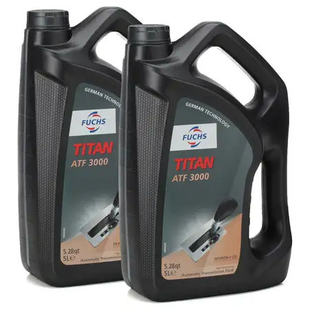 FUCHS Getriebe&ouml;l Automatik&ouml;l Automatikgetriebe&ouml;l TITAN ATF 3000 10 Liter