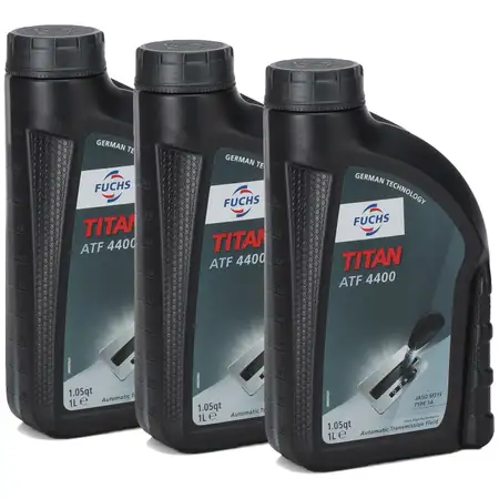 FUCHS Getriebe&ouml;l Automatik&ouml;l Automatikgetriebe&ouml;l TITAN ATF 4400 3 Liter 3L