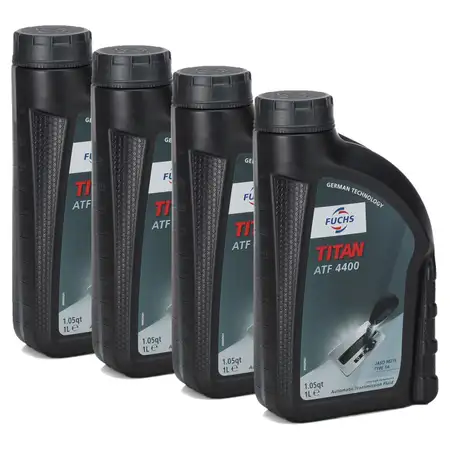 FUCHS Getriebe&ouml;l Automatik&ouml;l Automatikgetriebe&ouml;l TITAN ATF 4400 4 Liter 4L