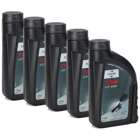 FUCHS Getriebe&ouml;l Automatik&ouml;l Automatikgetriebe&ouml;l TITAN ATF 4400 5x 1 Liter 1L