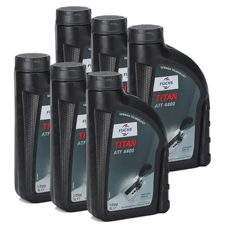 FUCHS Getriebe&ouml;l Automatik&ouml;l Automatikgetriebe&ouml;l TITAN ATF 4400 6 Liter 6L