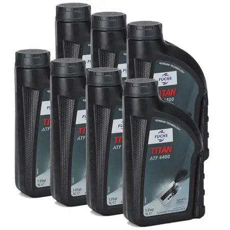 FUCHS Getriebe&ouml;l Automatik&ouml;l Automatikgetriebe&ouml;l TITAN ATF 4400 7 Liter 7L