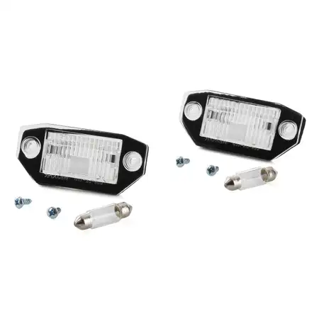 2x Kennzeichenleuchte + Gl&uuml;hlampe C5W FORD Mondeo III 10.2000-03.2007