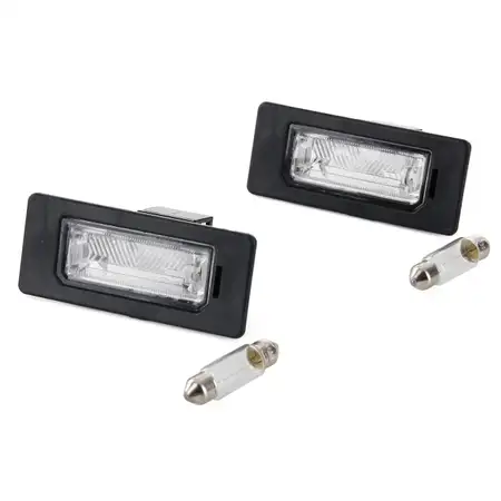 2x Kennzeichenleuchte + Gl&uuml;hlampe AUDI A4 A6 SKODA VW Passat Variant 3C5