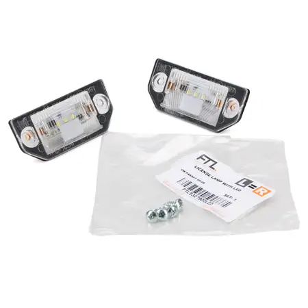 2x Kennzeichenleuchte LED f&uuml;r VW Passat 3B2 + Variant 3B5 ab 1996 - 2000