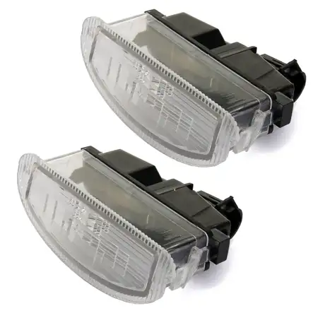 2x Kennzeichenleuchte Nummernschildleuchte f&uuml;r Renault Clio 2 Twingo ab 09.1998