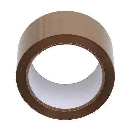 1 Rolle Klebeband Packband Paketband Paketklebeband BRAUN 50mm x 66m