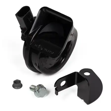Fanfare Signalhorn + Halter HOCHTON f&uuml;r PORSCHE CAYENNE (9PA) 95563502201