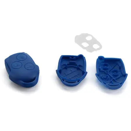 1x Schl&uuml;sselgeh&auml;use 3-Tasten BLAU FORD Transit / Transit Tourneo 2006-2014
