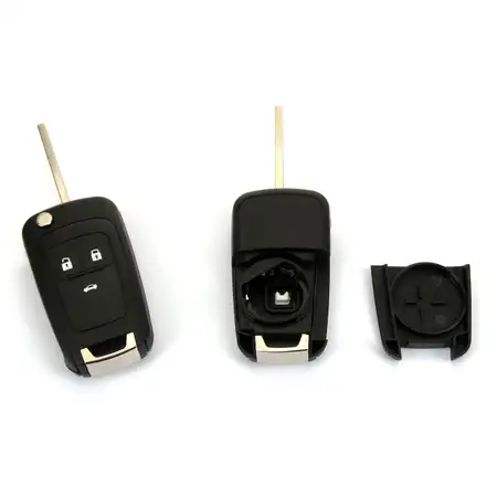 1x Schl&uuml;sselgeh&auml;use + Schl&uuml;sselrohling 3-Tasten OPEL Astra J Insignia A