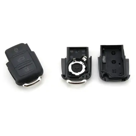 1x Schl&uuml;sselgeh&auml;use 3-Tasten SKODA Fabia I II Roomster Superb VW Golf 4 Passat 3B Polo 9N
