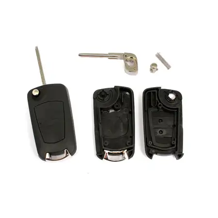 1x Schl&uuml;sselgeh&auml;use + Schl&uuml;sselrohling 2-Tasten OPEL Astra G H Corsa C D