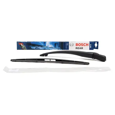AIC Heckwischerarm + Kappe + BOSCH Heckwischer H402 RENAULT MEGANE / SCENIC I