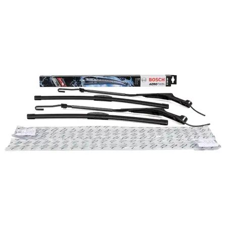 2x AIC Frontwischerarm + BOSCH Wischerbl&auml;tter AR801S MERCEDES SPRINTER vorne