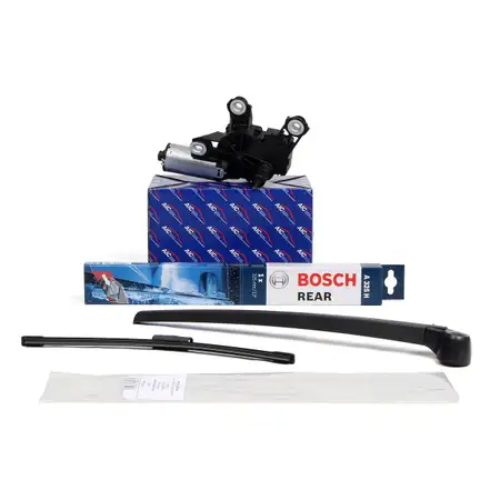 AIC Wischermotor Wischerarm Kappe BOSCH Wischerblatt A325H AUDI A3 8P SPORTBACK