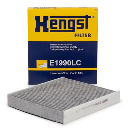 HENGST E1990LC Innenraumfilter Aktivkohle FORD FOCUS II VOLVO C30 C70 S40 V50