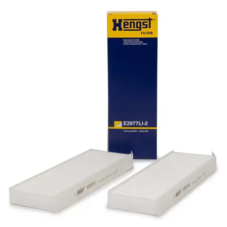 HENGST E2977LI-2 Innenraumfilter Satz CITROEN BERLINGO PEUGEOT EXPERT PARTNER