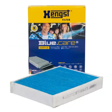 HENGST E2991LB BLUE CARE Innenraumfilter ANTIBAKTERIELL BMW F20/21 F30-34 F32-36