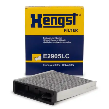 HENGST E2905LC Innenraumfilter Aktivkohle RENAULT CLIO 2 3 MODUS TWINGO 2 WIND
