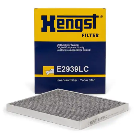 HENGST E2939LC Innenraumfilter Aktivkohle FIAT PUNTO (199_) OPEL ADAM CORSA D E
