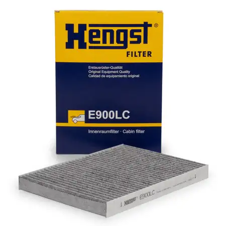 HENGST E900LC Innenraumfilter Aktivkohle f&uuml;r AUDI A3 8L SEAT SKODA VW GOLF 3 4